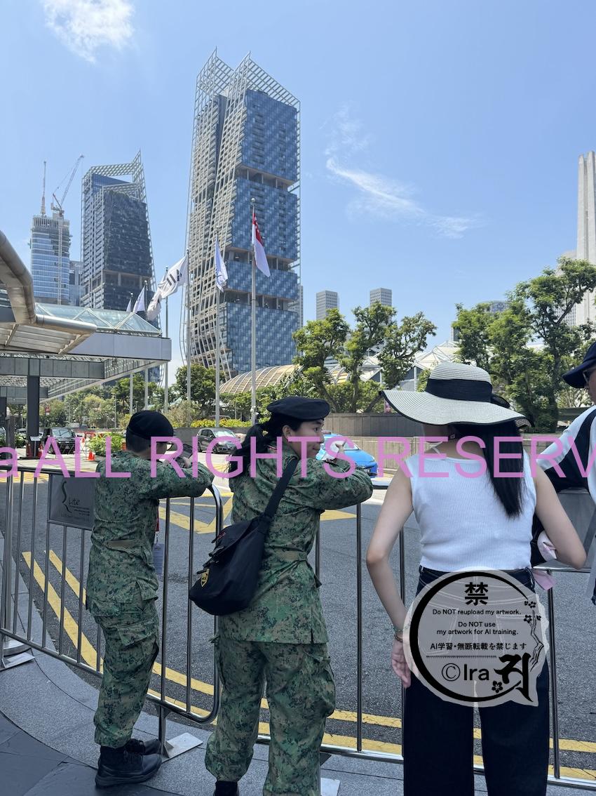 National Day Parade シンガポールのナショナル・デイ・パレード:国際島漫画 まはらじま MAHARAJIMA|作者 Ira(アイラ)